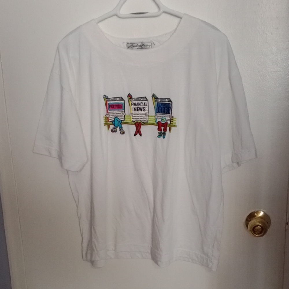 White Graphic T-Shirt